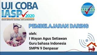 Video Mengajar / Uji Coba IASP 2020