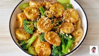 Tips & Trick Menggoreng Tahu & Mengolah Brokoli️ Stir Fry Egg Tofu & Brokoli