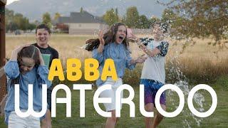 ABBA Waterloo WATER FIGHT! A fun ABBA cover by Abby & Annalie