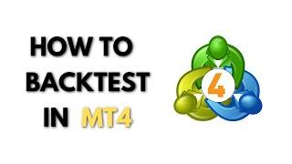 How to backtest in MT4  | Manual Backtest Strategy