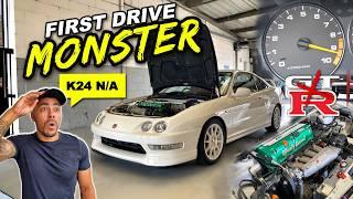 HUNTING DOWN "FAST CARS" IN MY K24 SWAPPED INTEGRA..