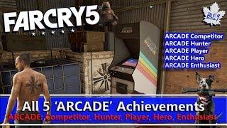 Far Cry 5 - All 5 ARCADE Achievements/Trophies