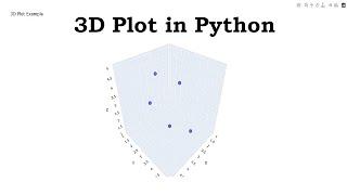 How to Create 3D Plots with Python