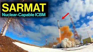 Russia Test Launches Nuclear-Capable Sarmat Missile