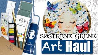 Sostrene Grene Art Haul | Metallic Watercolor Set | Aquarellfarben und noch viiieeel mehr