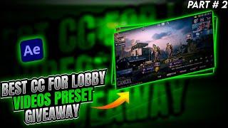 Lobby Video Editing Class # 2 | Best CC in After Effects | Preset Giveaway | Owais OP