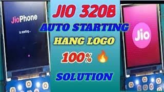 Jio 320B Auto Starting Hang On Logo 100% Solutions | Part 1