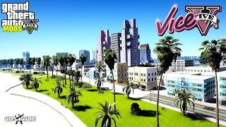 Installing Real Life Mods - Vice City Overhaul (2021) GTA 5 MODS