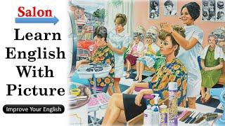 New Way Of Learning English | Picture Description of A Salon