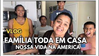 FAMÍLIA TODA EM CASA | TODOS JUNTOS NA LIMPEZA | CRIANDO MEMÓRIAS COM ELES |