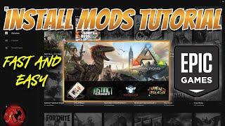 How to install Mods for Ark Survival Evolved on Epic Games Launcher | Fast and Easy [Tutorial] 2020