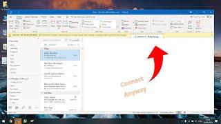 "How To Fix Outlook "Metered Network Warning
