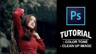 TUTORIAL EDIT FOTO PHOTOSHOP / grading color