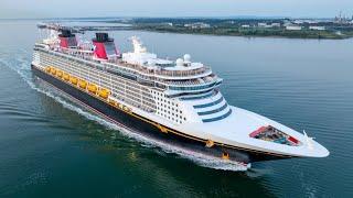 Disney Dream Southampton Arrival 24.07.2024 4K 30FPS UHD Mavic 3 pro