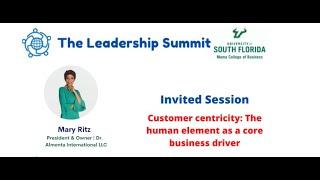 Customer centricity: The human element as a core business driver