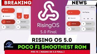 Poco F1 Rising Os 5.0 | Poco F1 Smoothest Rom | Poco F1 Gaming Rom