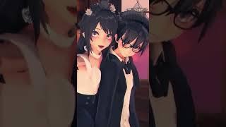 3, 2, 1 Mwaaa! - Ayano Aishi x Budo Masuta #Shorts #Tiktok (MMD)