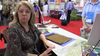 Power cutting with Jodi Barrows at Quilt Market