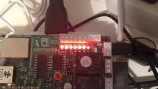 pi3g PiFace Digital LED Lauflicht