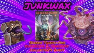 JunkWax Episode 25 - Dungeons & Dragons Collector's Quest Pack Opening (Panini 2024)