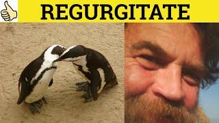  Regurgitate - Regurgitate Meaning - Regurgitate Examples - Regurgitate Definition