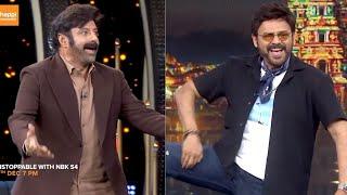 Unstoppable With NBK Season 4 Ep 7 Hilarious Fun Promo | Venkatesh | Bala Krishna | MS Talkies