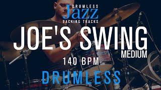 Swing -  Medium Tempo Jazz Drumless Backing Track | 140 Bpm