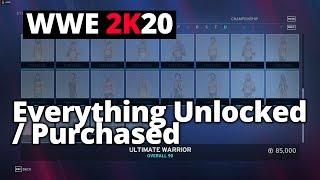 WWE 2K20 CODEX How to Unlock Everything | DLC Character Arena All PC