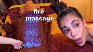 ASMR: INTENSE Himalayan FIRE Massage!