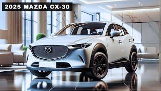 Mazda CX-30 2025 года выпуска — выглядит потрясающе!