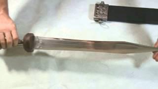 Roman Gladius Sword - Demonstration