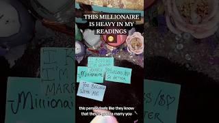 THIS MILLIONAIRE IS HEAVY IN MY READINGS  #soulmate #Tarot #trending #short