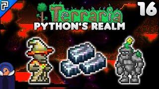 Rock Golem & EVIL Wizards! | Python's Realm (Terraria Let's Play) Episode 16