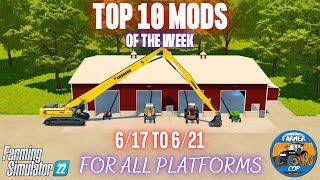 TOP 10 MODS OF THE WEEK - Farming Simulator 22