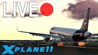 AeroNewsGermany LIVE - X-Plane 11 Landetraining