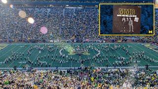 "Rock and Roll All Nite"  (HC) - November 2, 2024 - Michigan vs Oregon - Michigan Marching Band