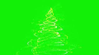 Christmas Tree Green Screen Effects