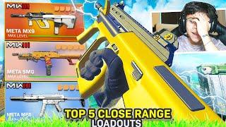 *NEW* TOP 5 META LOADOUTS after UPDATE!  CLOSE RANGE Loadouts (Warzone 3 Meta Loadouts) MW3