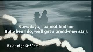 Alexander Rybak – Fairytale (LYRICS)(slowed+reverb)by (at night 3:69am)