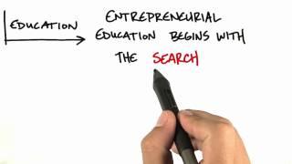 Entrepreneurial Education - How to Build a Startup