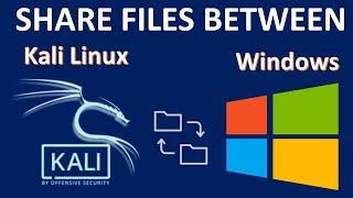 How to Share Files Between Kali Linux and Windows