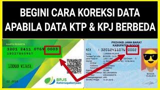 CARA KOREKSI DATA BPJS KETENAGAKERJAAN