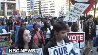 Philadelphia high schoolers cast their first ballots