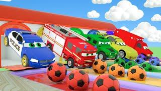 Wheels on the bus + Baby shark + Fun cars cartoon for kids - Nursery Rhymes & Kids Songs Wheel Craft