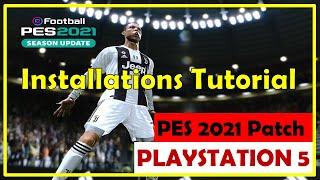 PES 2021  PS5 Patch installieren / PS5 Optionfile inklusive Bundesliga [Deutsch/German]