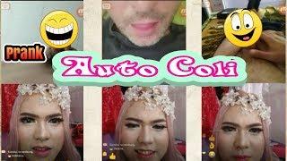 Prank diOME TV || make up jadi cewek CANTIK || banyak ular kasur.