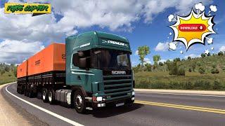 ETS2 1.45-DOWNLOAD SCANIA MEGAMOD/Scania R-series,Scania G-Series,Scania P-Series-Scania 4-Series