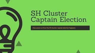 Splunk : How Search Head Cluster Captain Election Works
