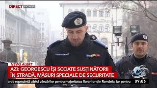 Jandarmeria va lua măsuri sporite de securitate pentru noile proteste ample din Capitală