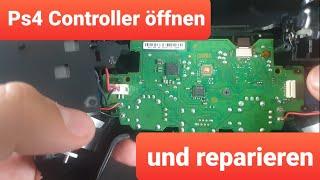 Ps4 Controller reparieren(Akku, Platine, Vibrationsmotor und Tasten)Controller lädt nicht